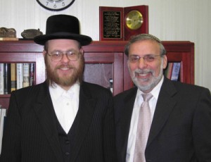 Jack Rosenberg, a member of the Coast Guard Auxiliary, with Assemblyman Dov Hikind in 2006.